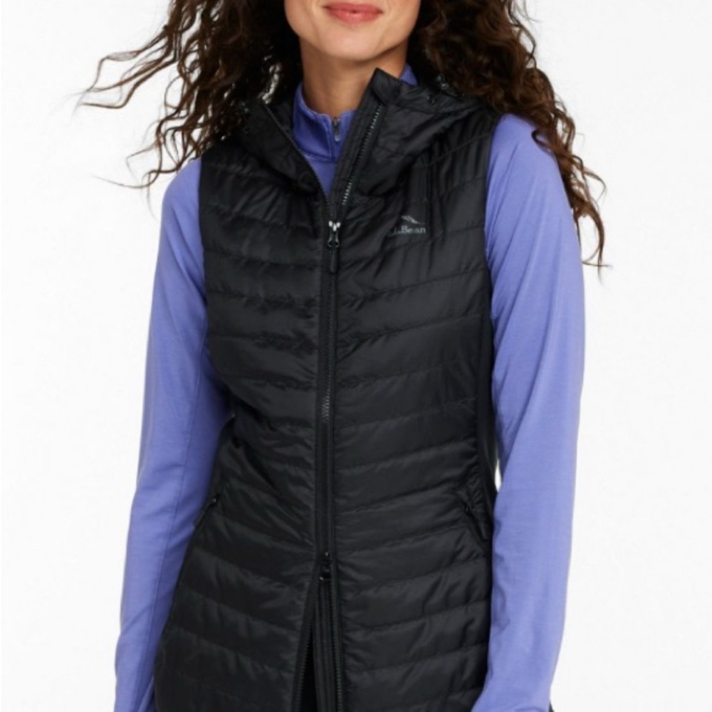 LLBEAN Women’s Black Down Vest